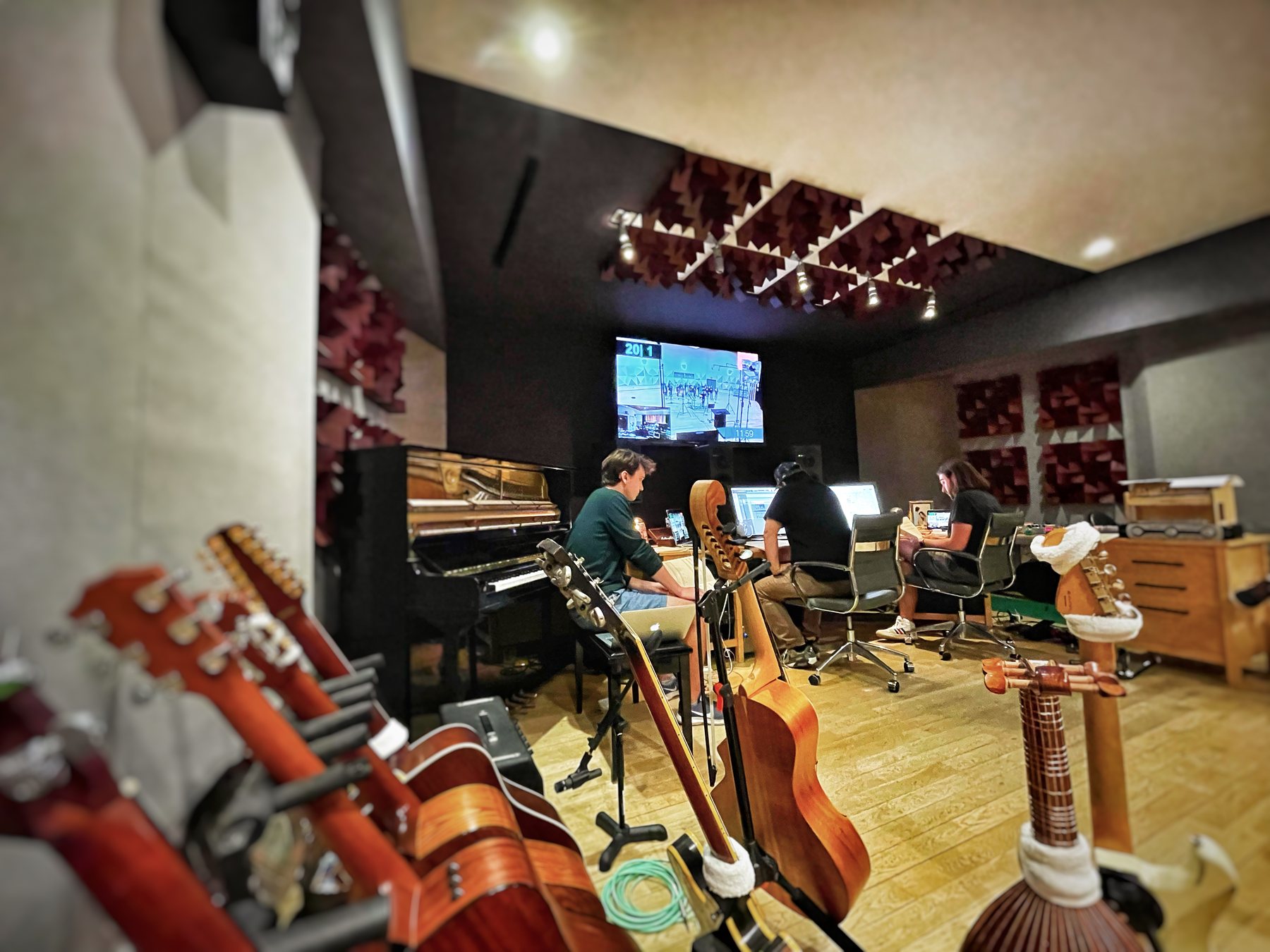 The studio